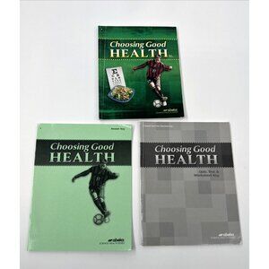 Abeka 6th Grade Choosing Good Health Student Book Quiz Tests & Teacher Keys Lot
